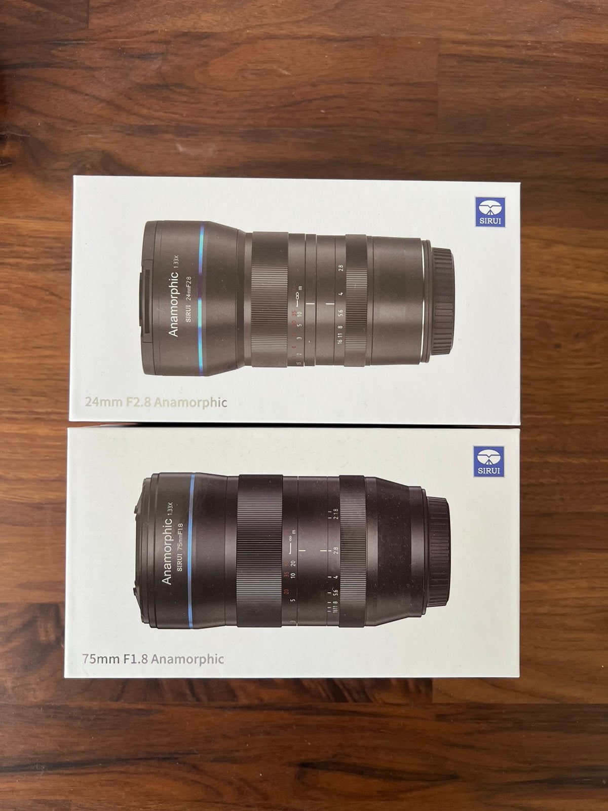 SIRUI Objectif Anamorphic : 24MM F2.8 + 75MM F1.8 pour MFT, Enlèvement