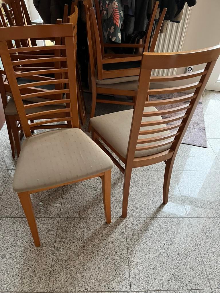 Deco 8 chaises, Enlèvement, Comme neuf