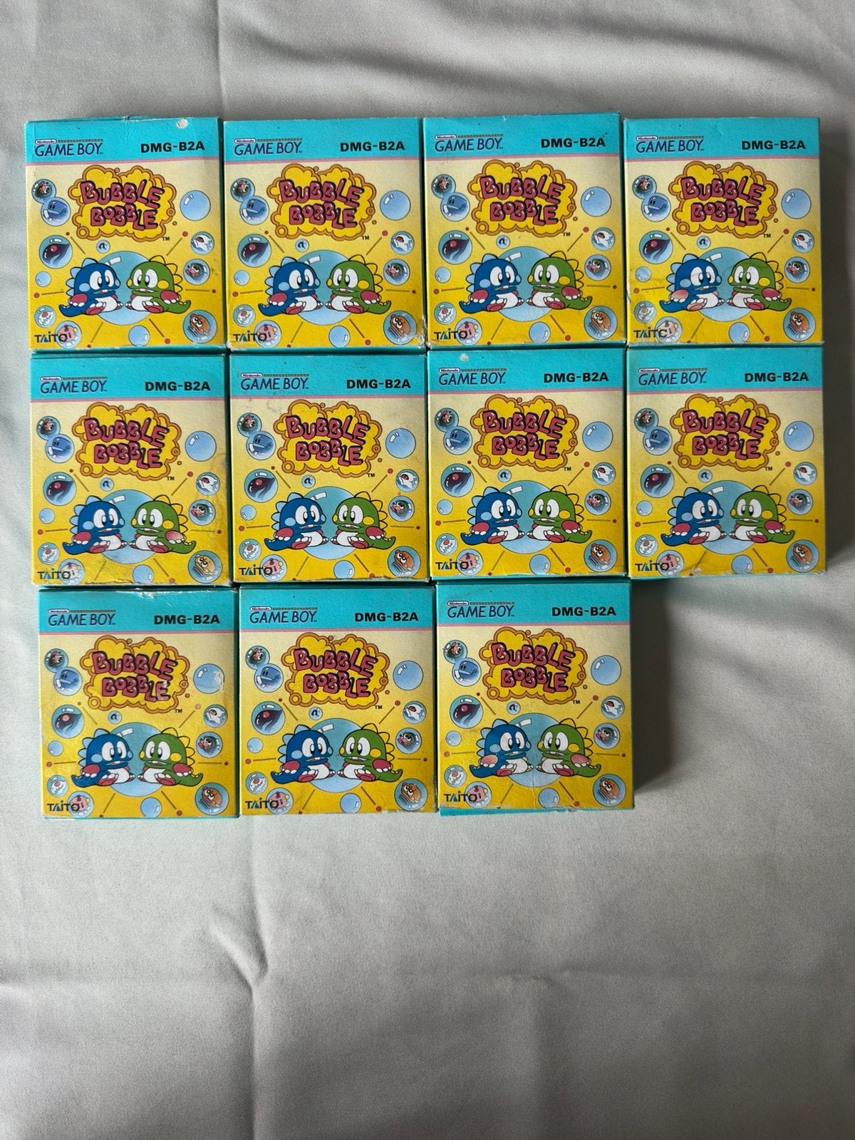 Bubble Bobble (JP) DMG-B2A, Collections, Flippos, Enlèvement