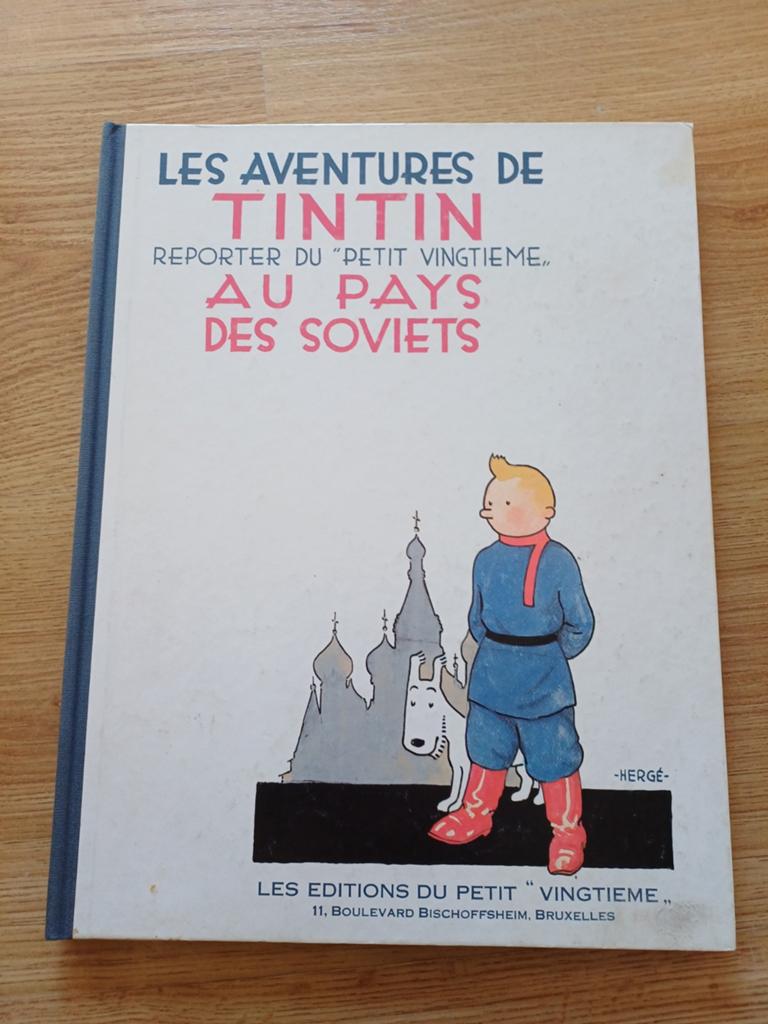 37) Miniprijs/BD Facsimile Kuifje, Boeken, Eén stripboek, Ophalen of Verzenden, Zo goed als nieuw, Hergé