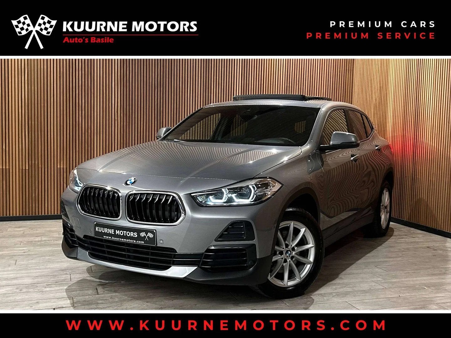 BMW X2 sDrive18d Pano/Led/VerwZet/Gps/Cruise/Pdc/Dab/Bt *1j, Argent ou Gris, Entreprise, Commande vocale, Boîte manuelle