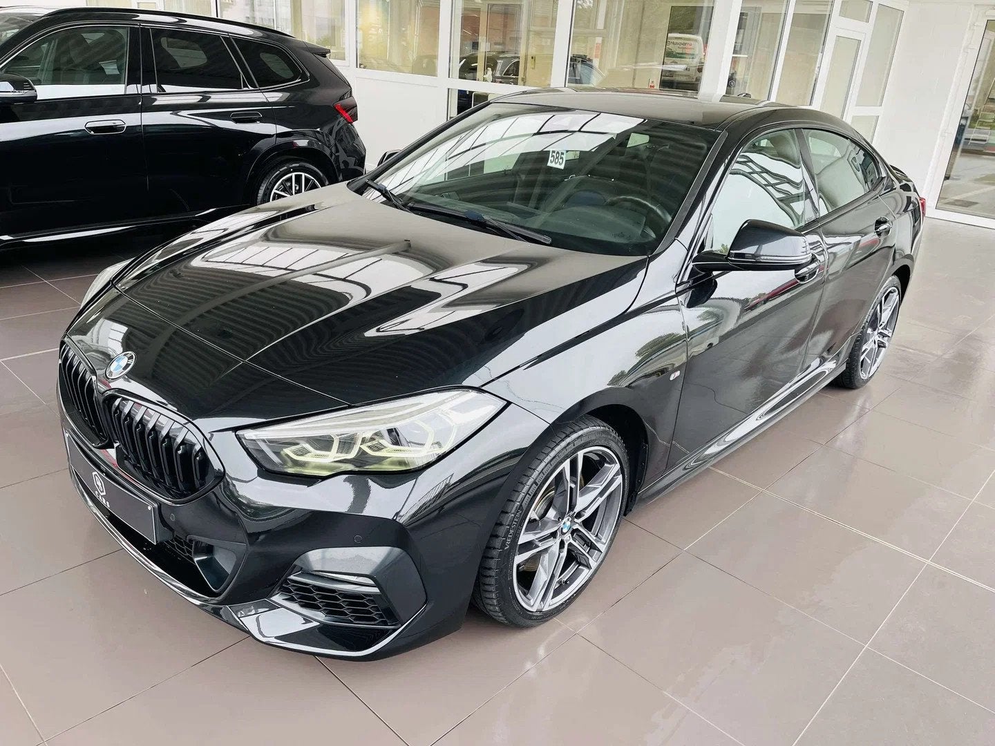 BMW 2 Serie 220 GC dA * GARANTIE + +PACK M + LED + CUIR + GP, Autos, Ordinateur de bord, Entreprise, 110 g/km, Noir
