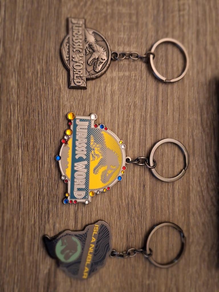 Jurassic sleutelhangers 3 x, Verzamelen, Ophalen