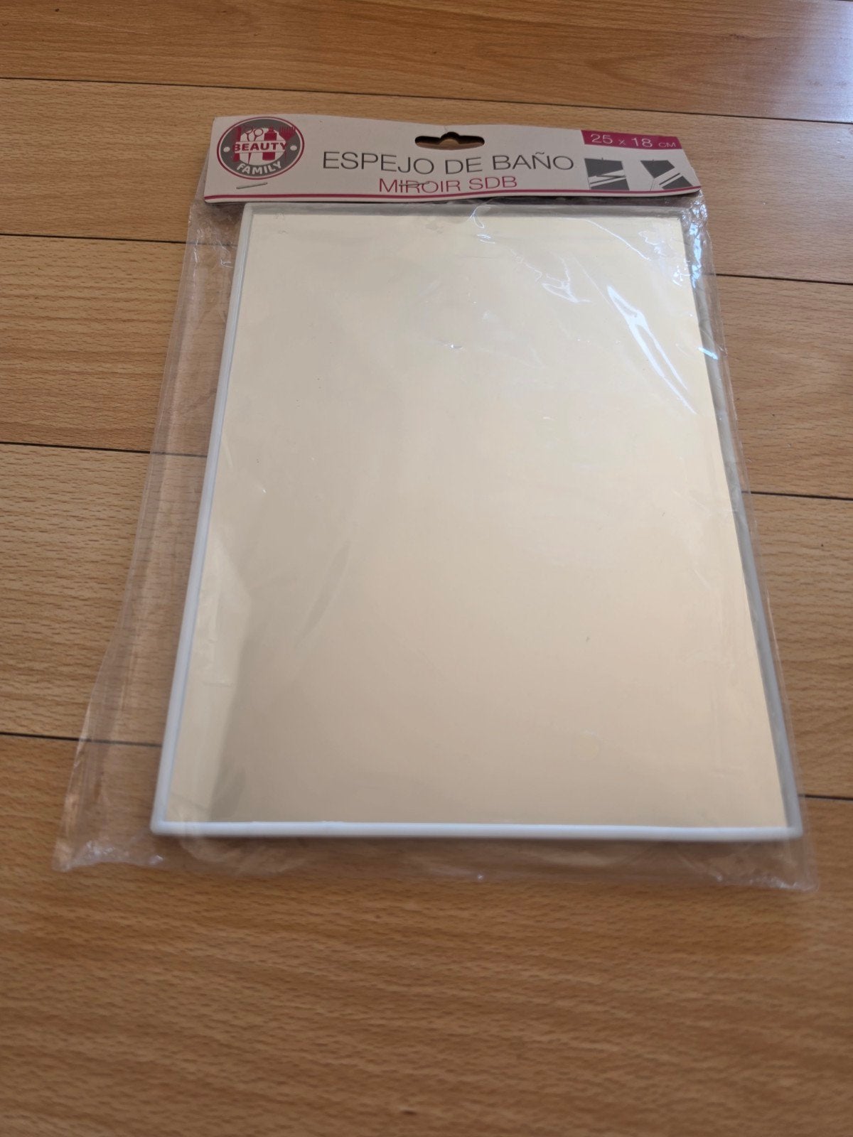 Miroir de salle de bain 25  18 cm, Enlèvement ou Envoi, Blanc