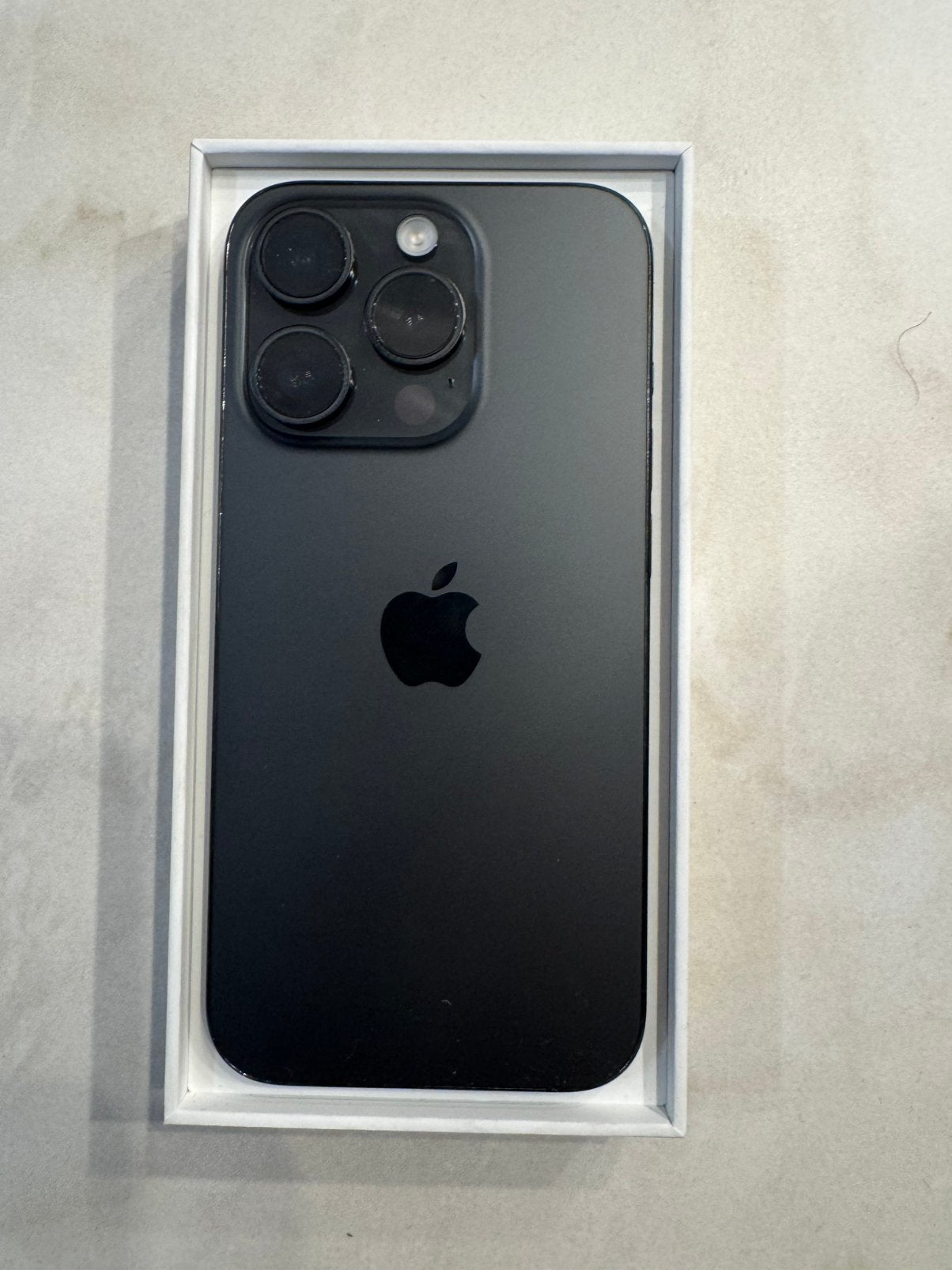 Apple iPhone 15 Pro zwart 256gb - PERFECTE STAAT - 520 euro, Ophalen, Zwart, 256 GB, IPhone 15 Pro
