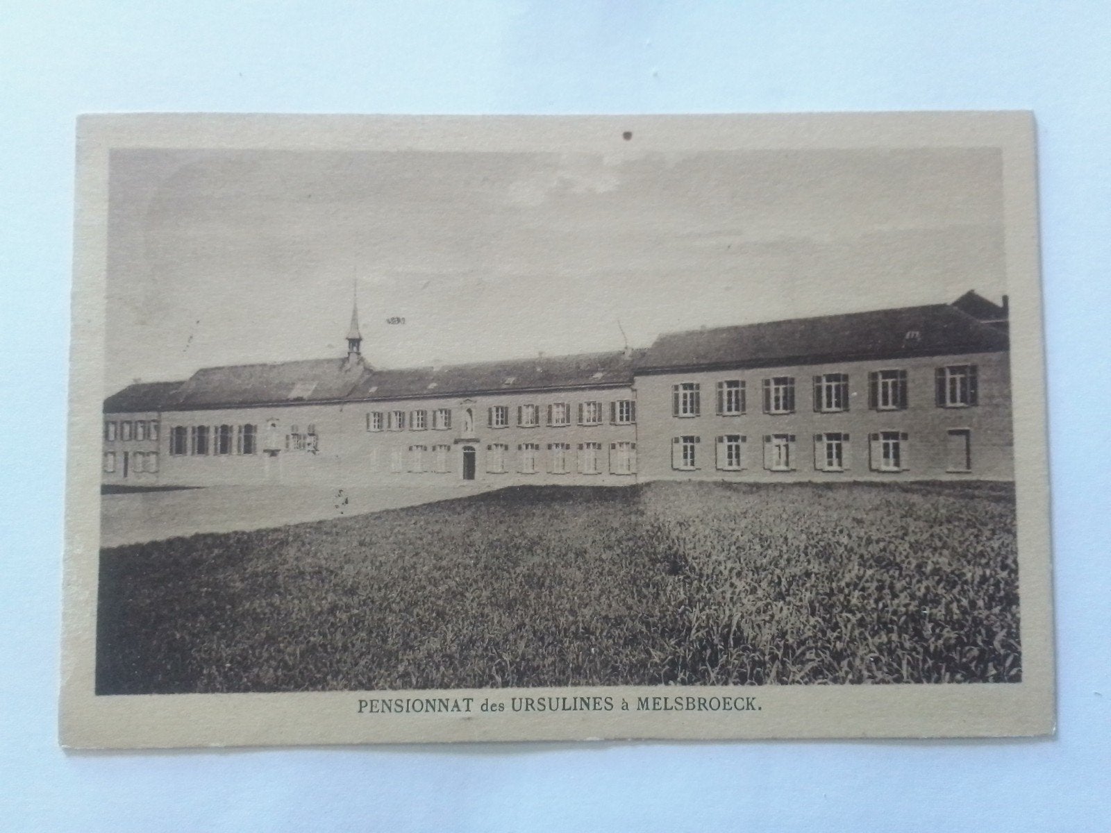 MELSBROEK PENSIONNAT DES URSULINES A MELSBROECK, Verzenden, 1920 tot 1940, Gelopen, Vlaams-Brabant
