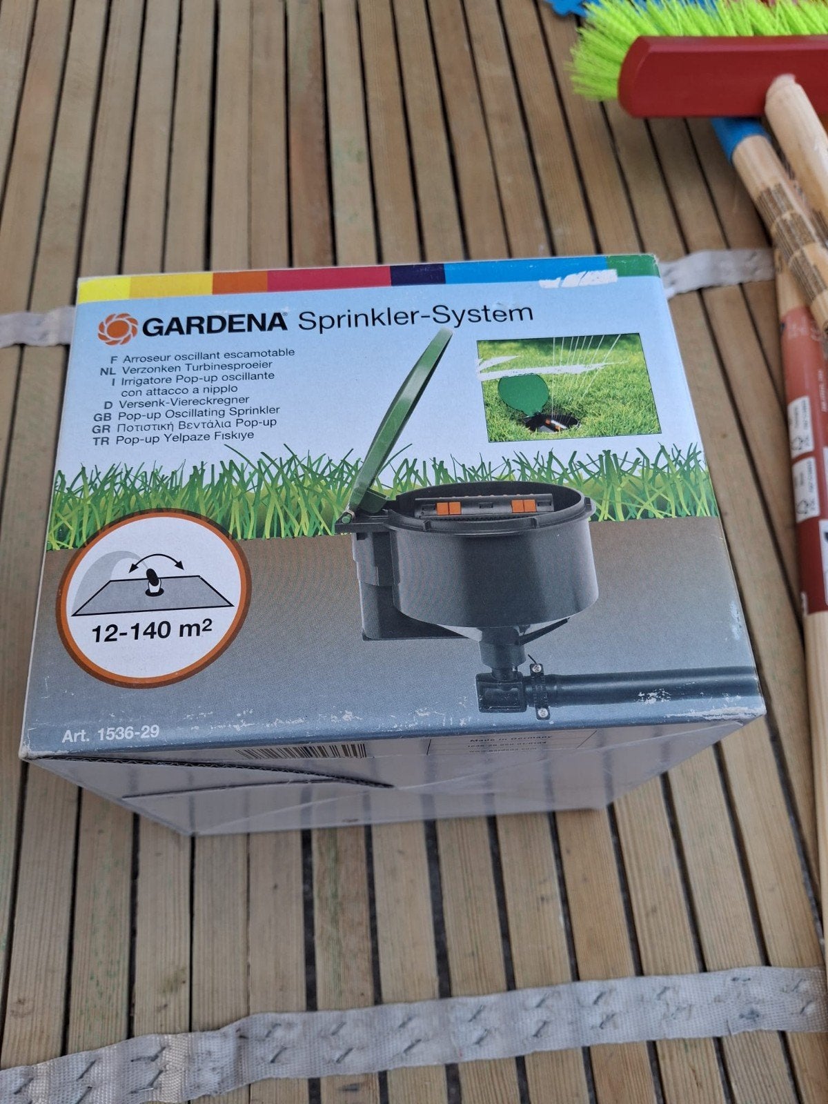Gardena Pop-up zwenksproeier, Jardin & Terrasse, Arroseurs de jardin, Arroseur oscillant, Enlèvement