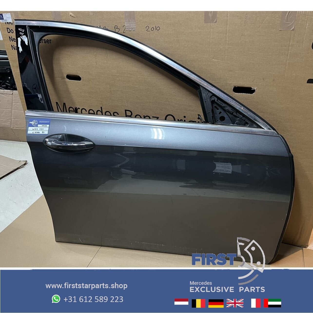 W213 deur portier compleet rechts voor Mercedes E Klasse 201, Utilisé, Porte, Avant, -