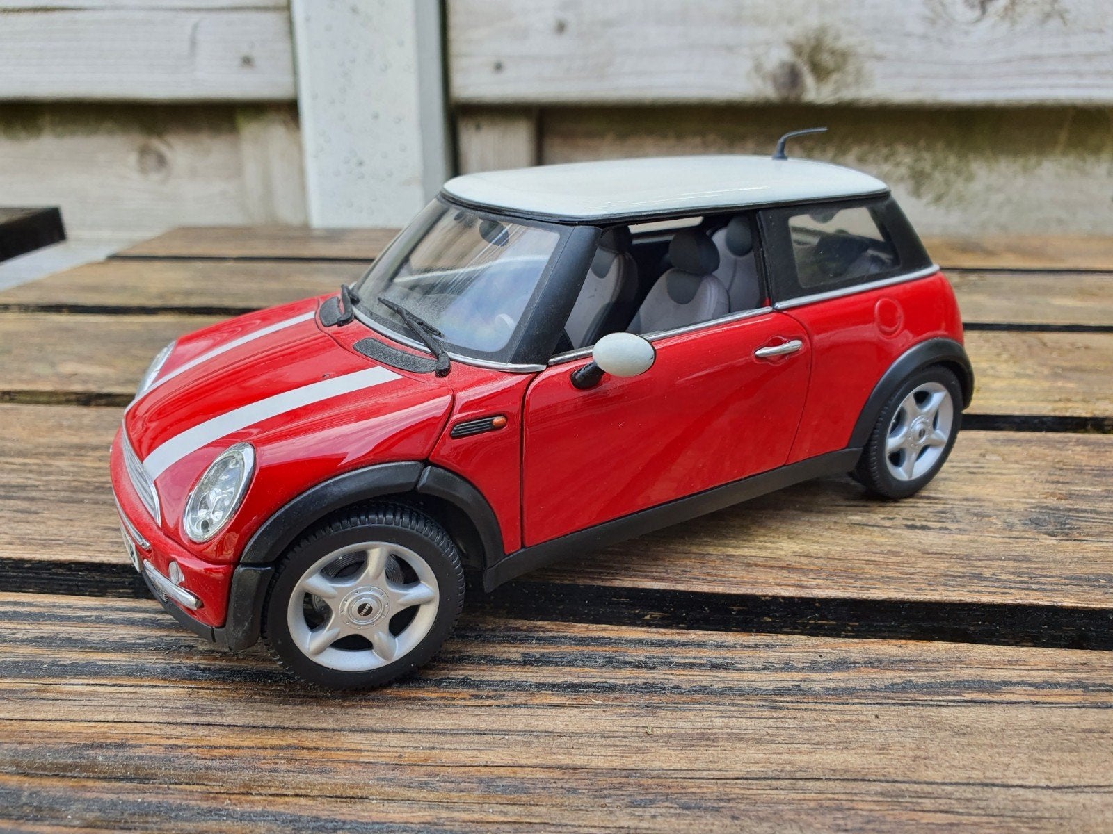 Mini cooper dealer editie 1.18, Ophalen