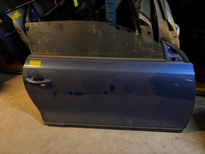 Portière 2portes droite d'un Volkswagen Scirocco (LR5Z), Volkswagen, -, 3 mois de garantie, Utilisé
