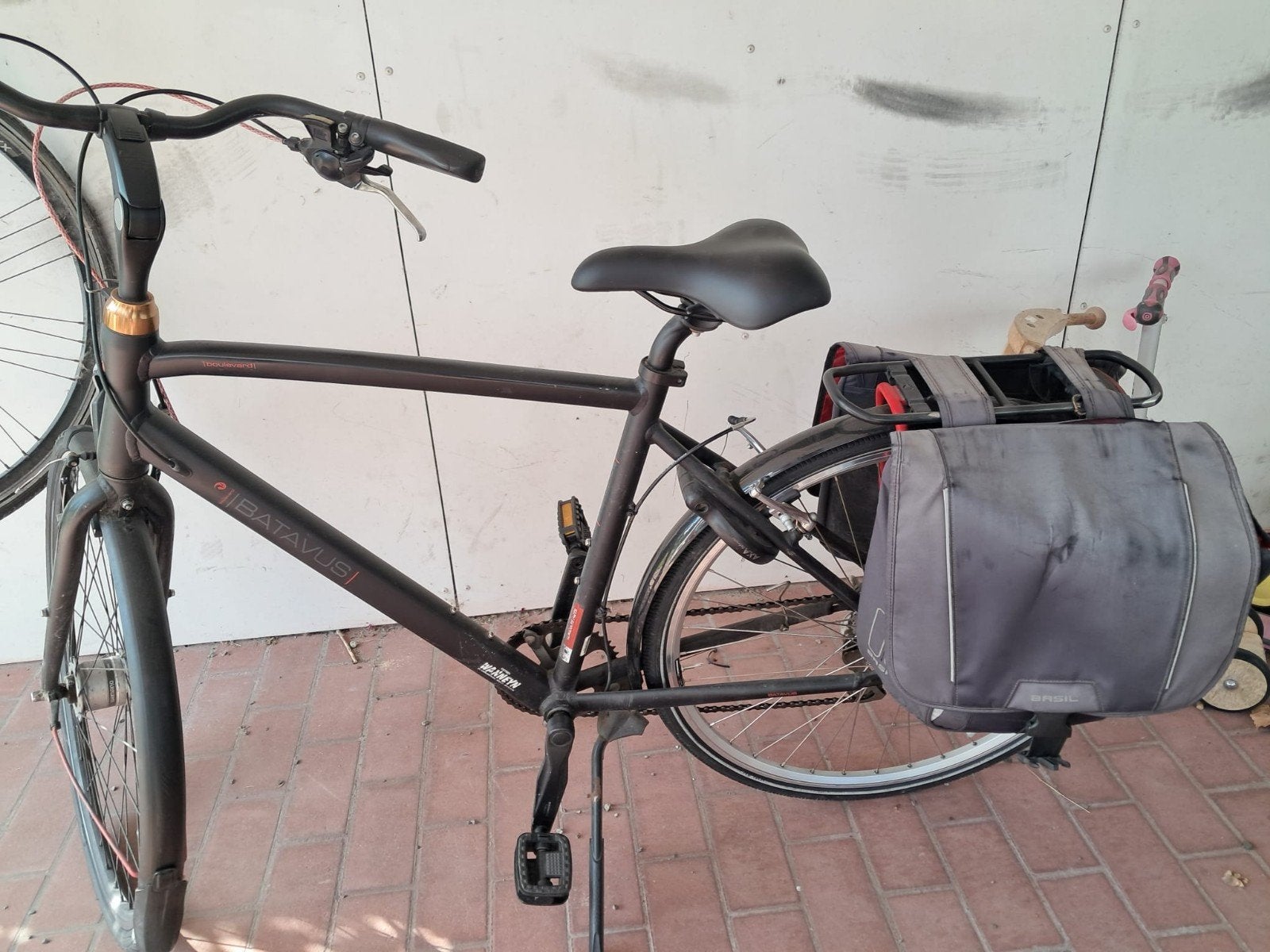 zwarte herenfiets, Enlèvement, Utilisé, Batavus, Vitesses