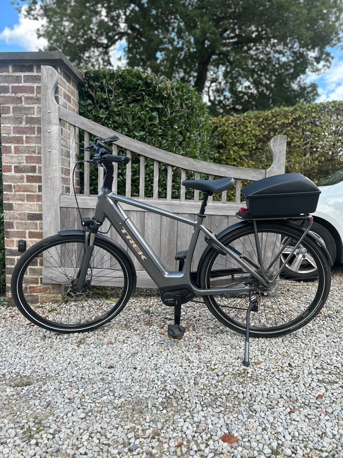 Vélo de ville Trek TM4+ taille M, Autres marques, 47 à 51 cm, 50 km par batterie ou plus, Enlèvement