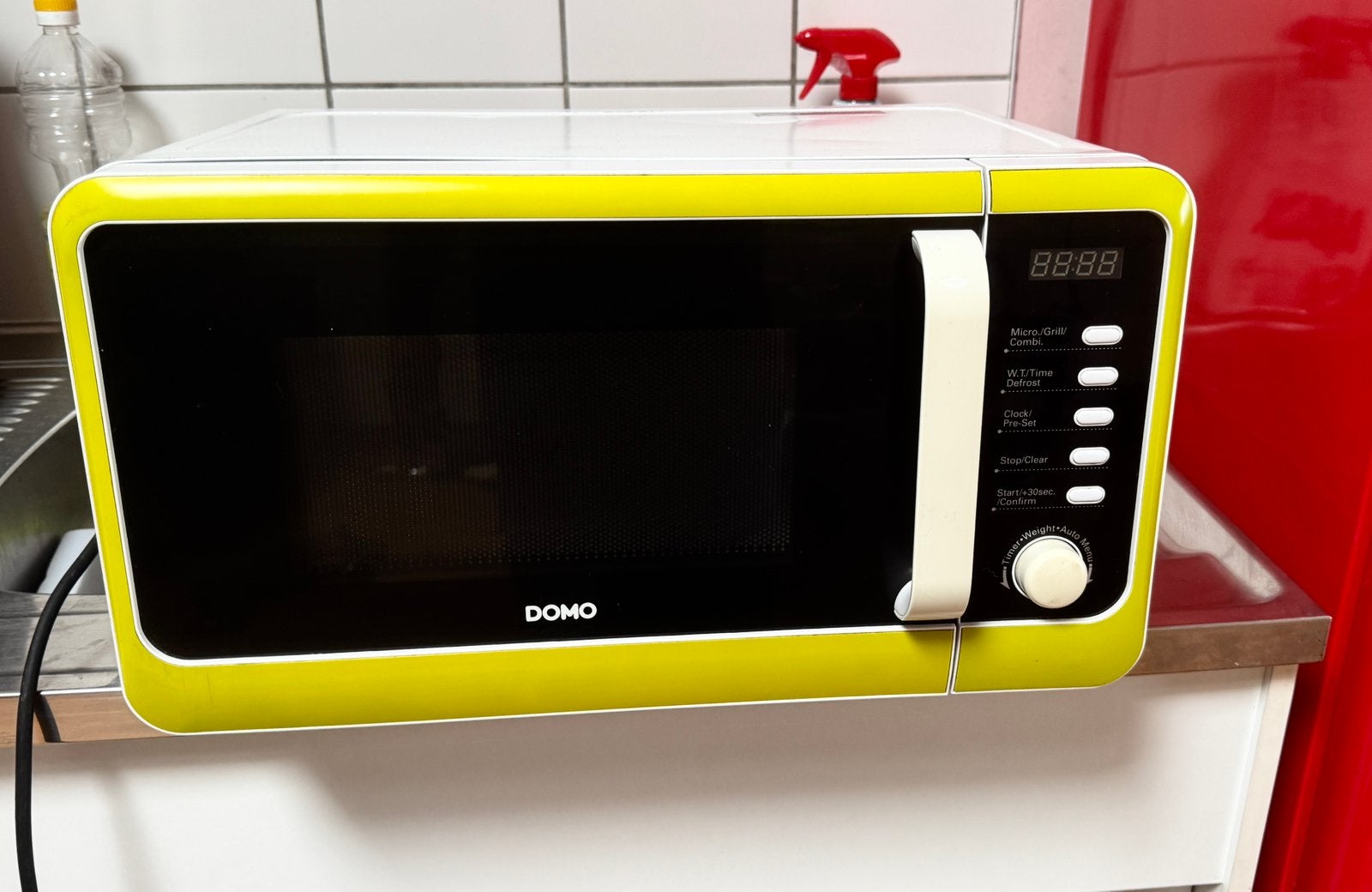 Micro onde Domo, Elektronische apparatuur, Microgolfovens, Gebruikt, Microgolfoven, Tussenbouw, Ophalen of Verzenden