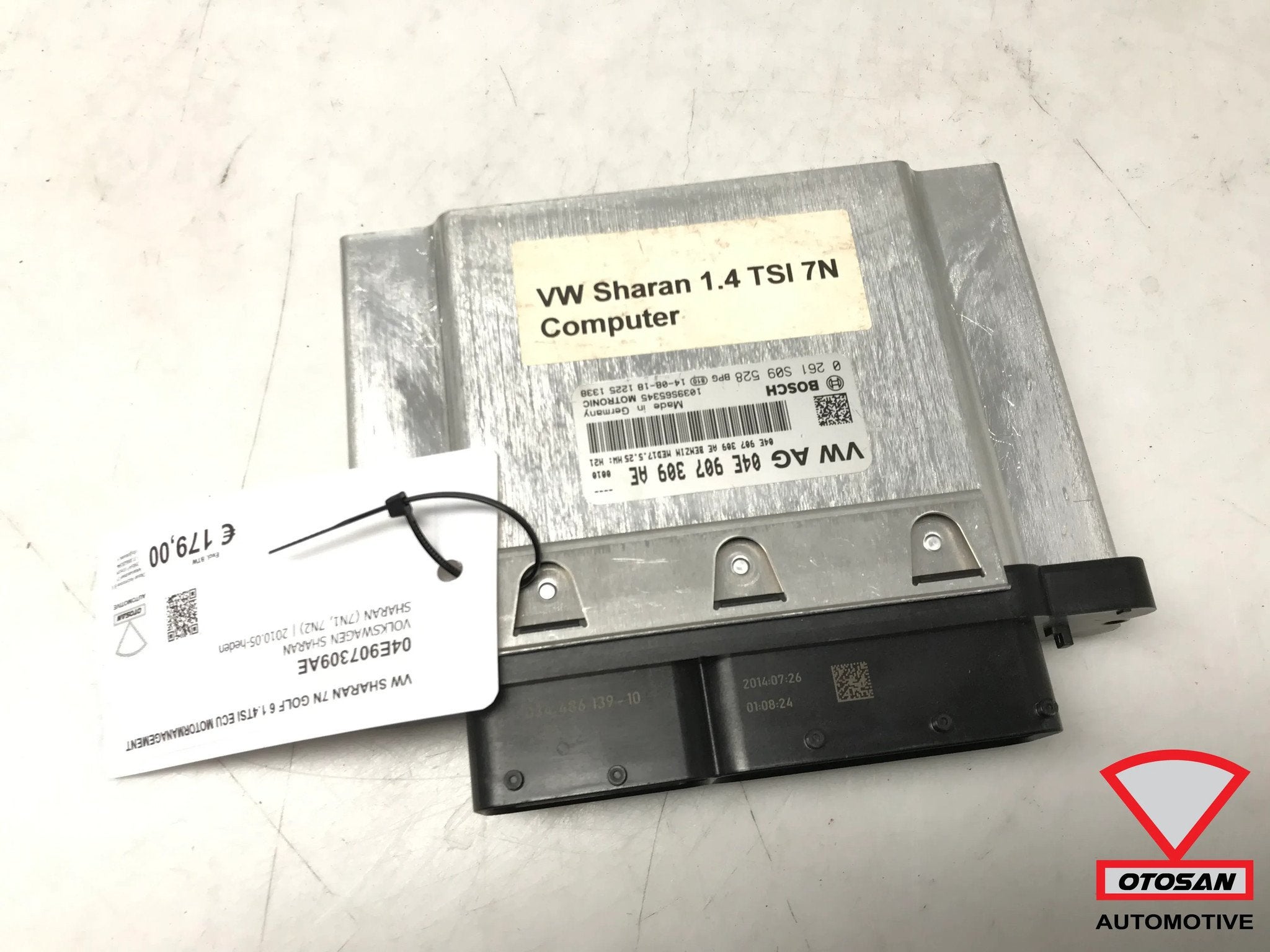 VW Sharan 7N Golf 6 1.4TSI ECU Gestion moteur 04E907309AE, Autos : Pièces & Accessoires, Volkswagen, Volkswagen AG, Vw@volkswagen.de