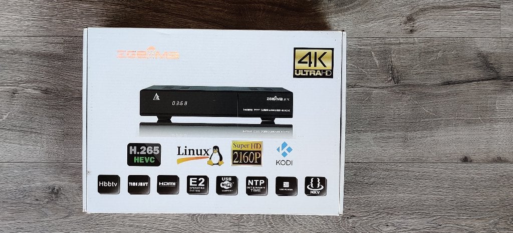 zgemma H7C, Audio, Tv en Foto, Schotelantennes, Zo goed als nieuw, Overige merken, Ophalen