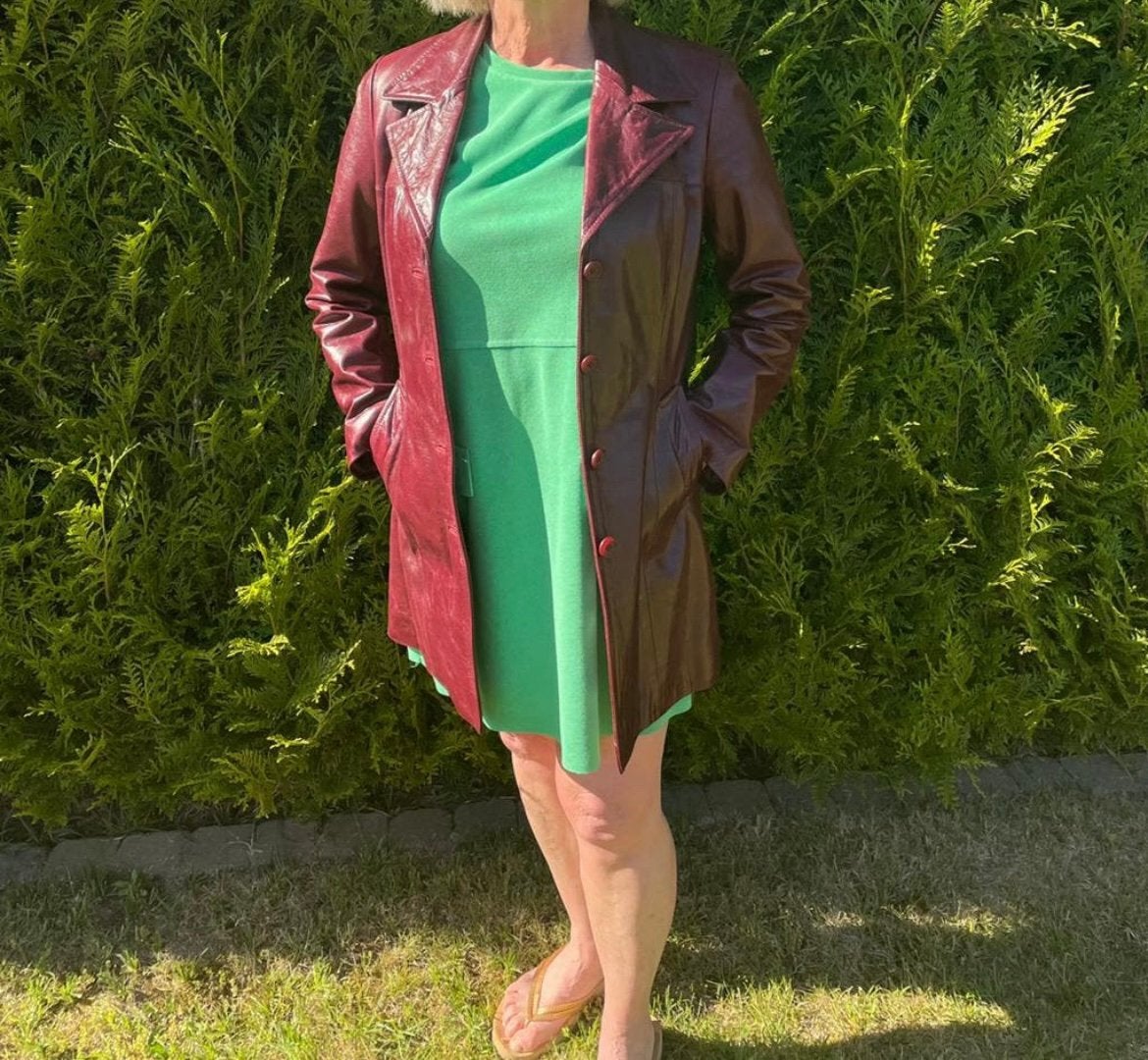 Veste en cuir Oakwood L, Enlèvement ou Envoi, Porté