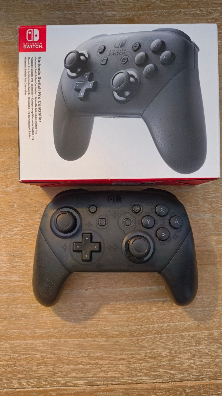 Nintendo switch pro controller met verpakking + kabel, Ophalen, Zo goed als nieuw, Switch