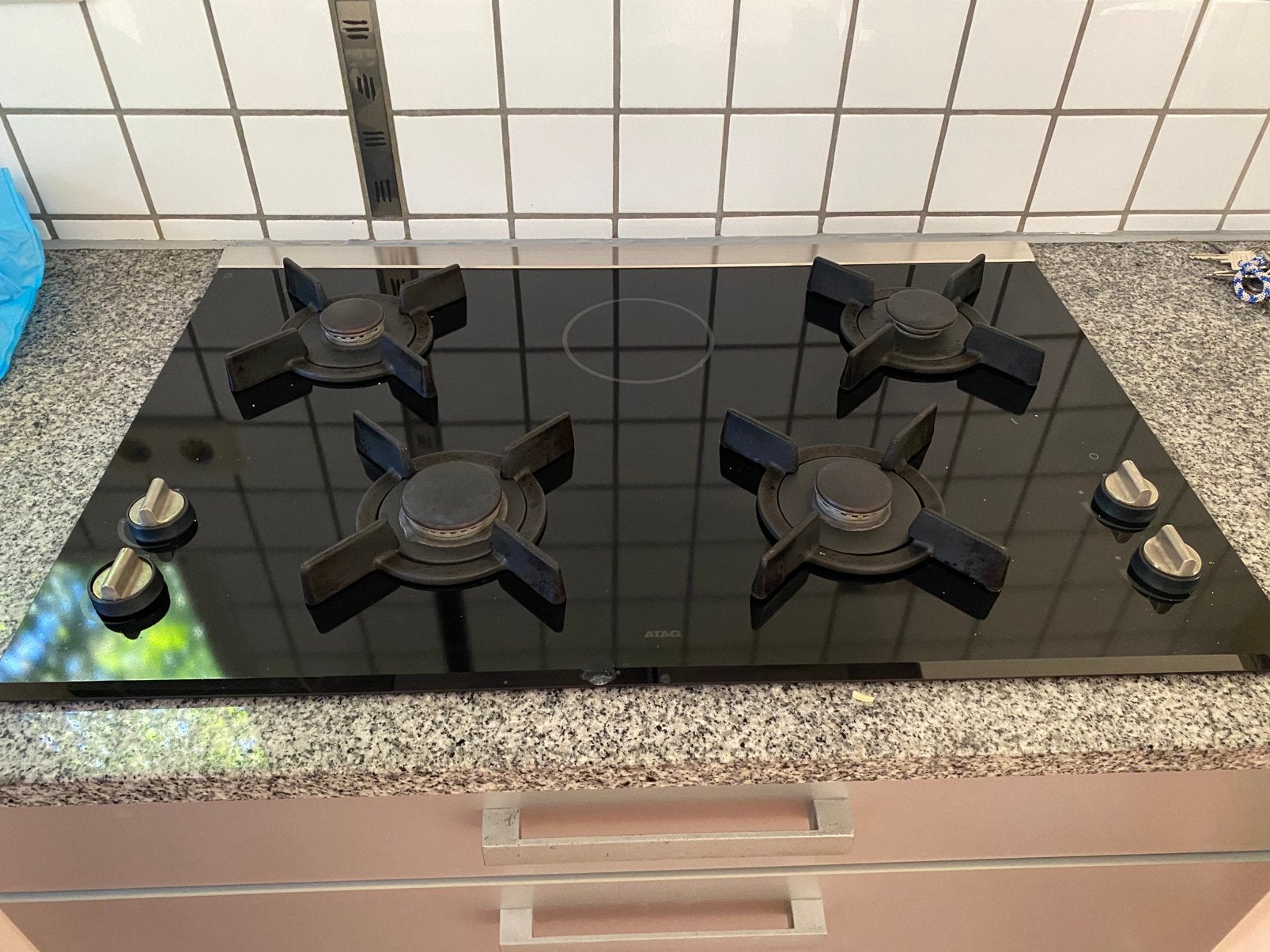 Kookplaat gas en inductie, Elektronische apparatuur, Kookplaten, Ophalen, Gebruikt, Gas