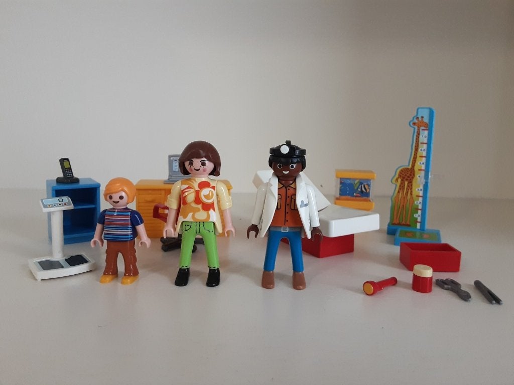 Mini-hôpital Playmobil, Enlèvement ou Envoi, Comme neuf, Kit complet, Figurines