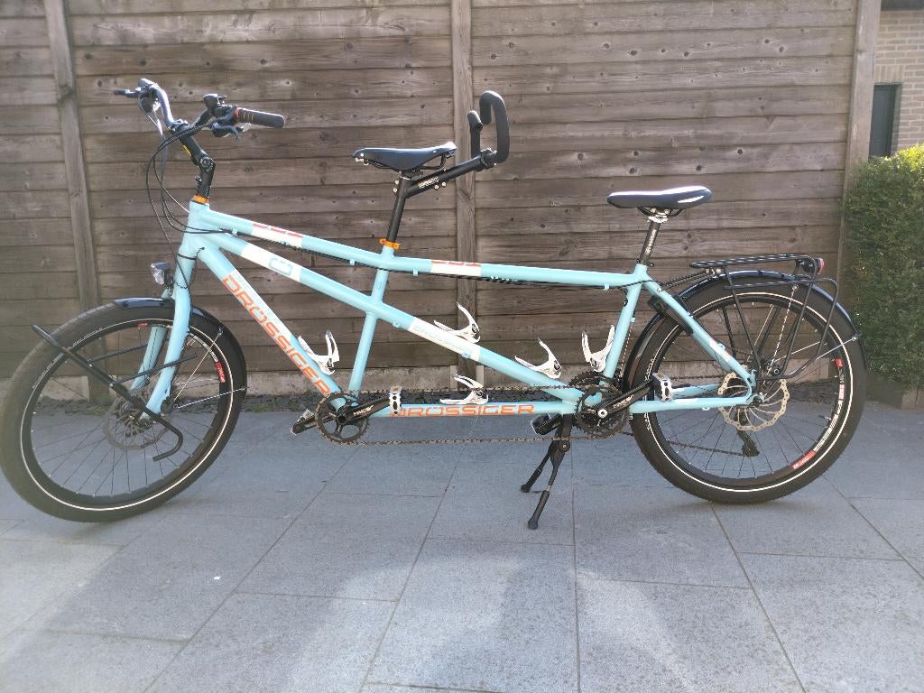 Drössiger TDA street Tandem, Fietsen en Brommers, Ophalen, Gebruikt, Meer dan 20 versnellingen, Drössiger