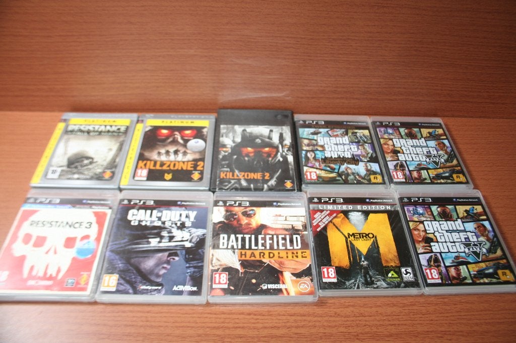 partij ps3 games 10 stuks 3euro, Ophalen