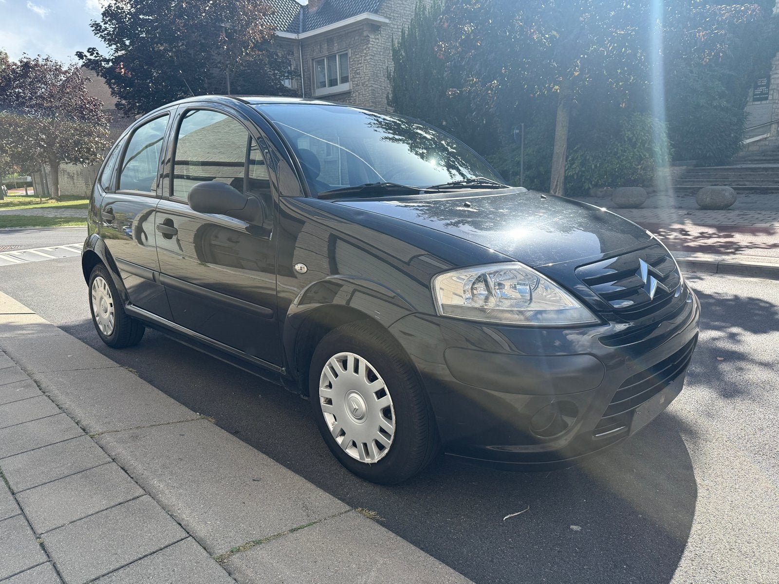 Citroën C3 1.1i Tentation, Auto's, Voorwielaandrijving, Stof, Zwart, 4 cilinders
