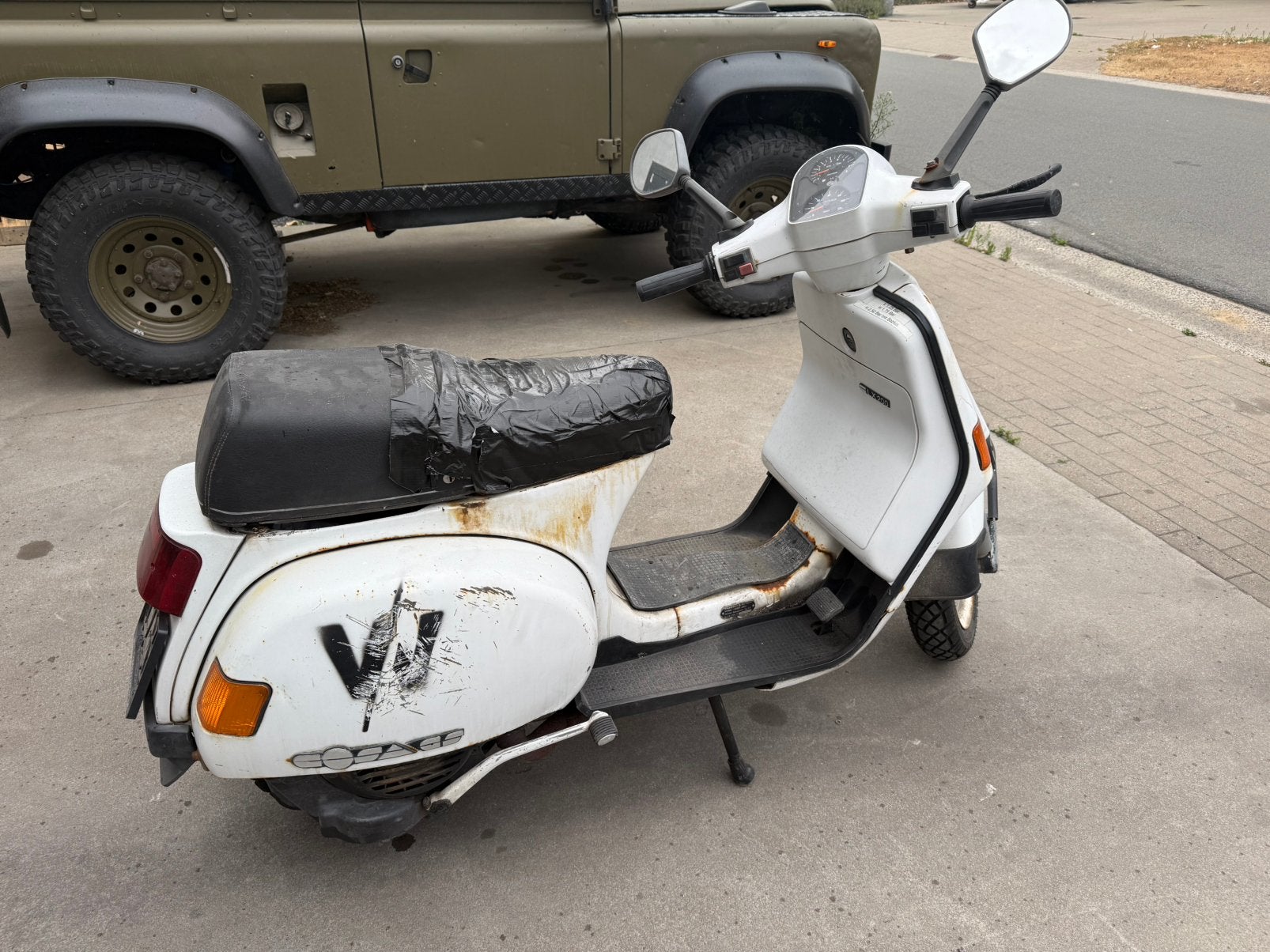 Vespa cosa 200, Ophalen, Gebruikt, 200 cc