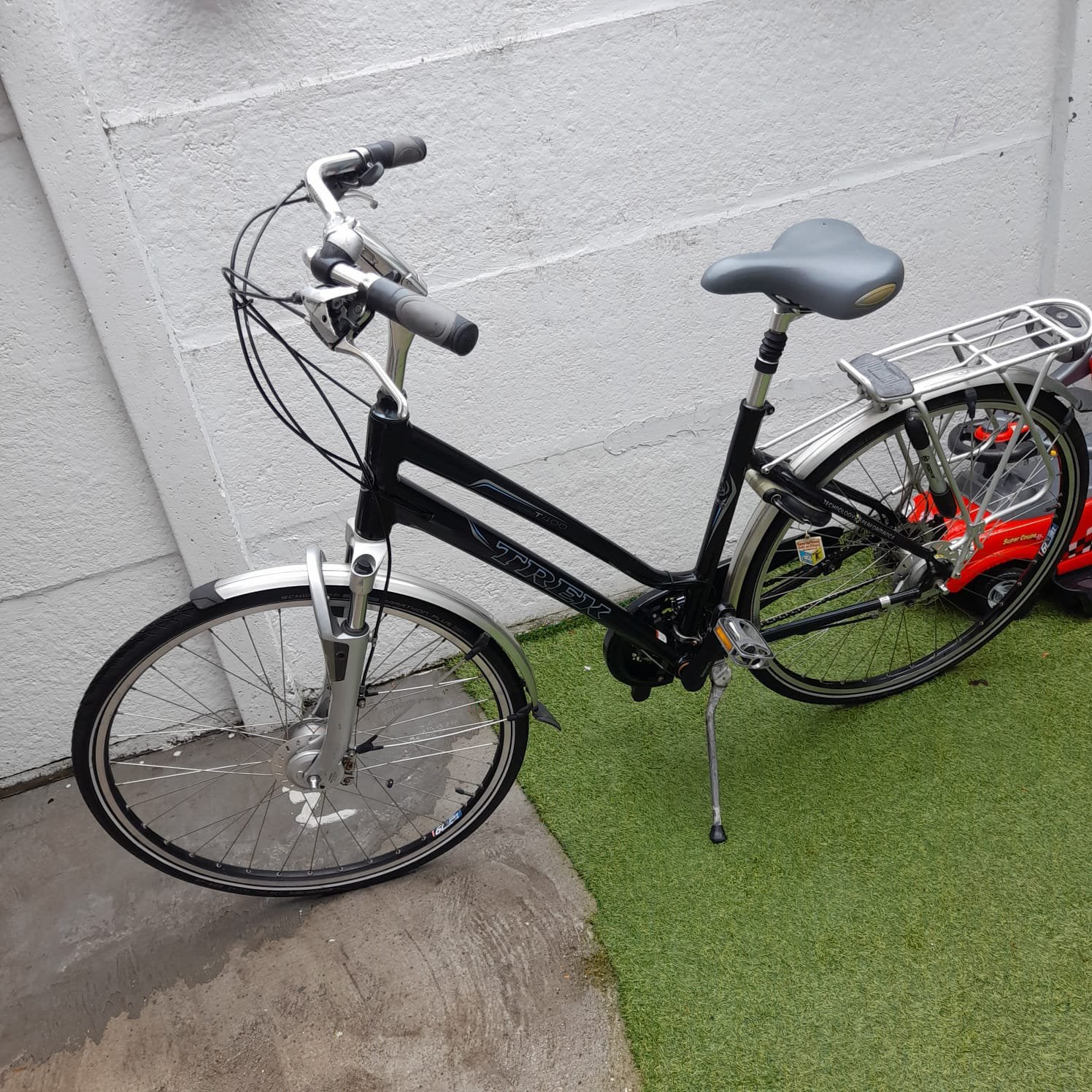 TREK dames fiets, Fietsen en Brommers, 47 tot 50 cm, Zo goed als nieuw, Trommelrem, Ophalen
