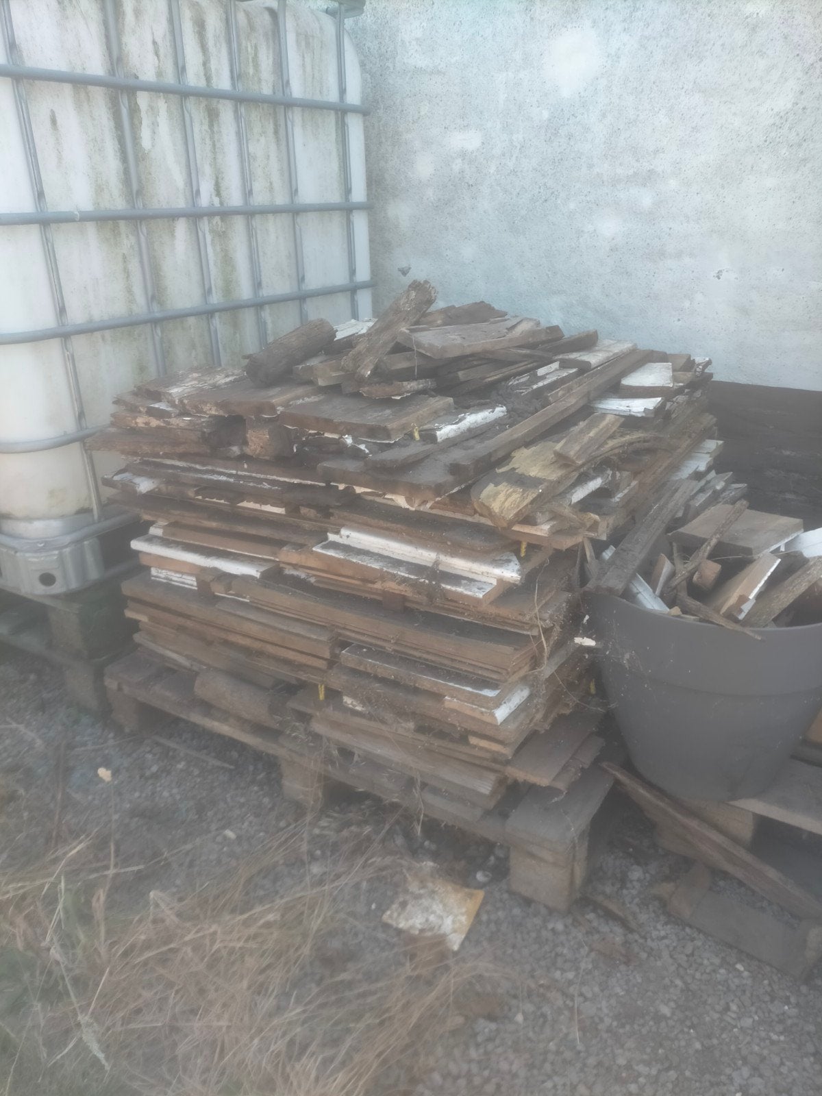 Gratis afvalhout / brandhout, Tuin en Terras, Brandhout, Ophalen