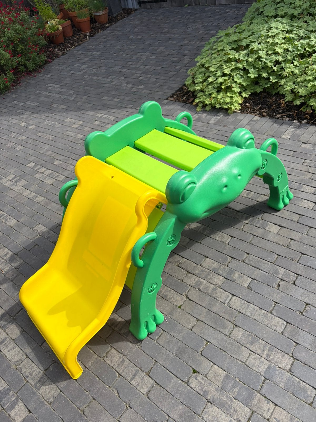 Klimrek met glijbaan Kidikraft, Kinderen en Baby's, Speelgoed | Buiten | Speeltoestellen, Ophalen, Zo goed als nieuw, Glijbaan