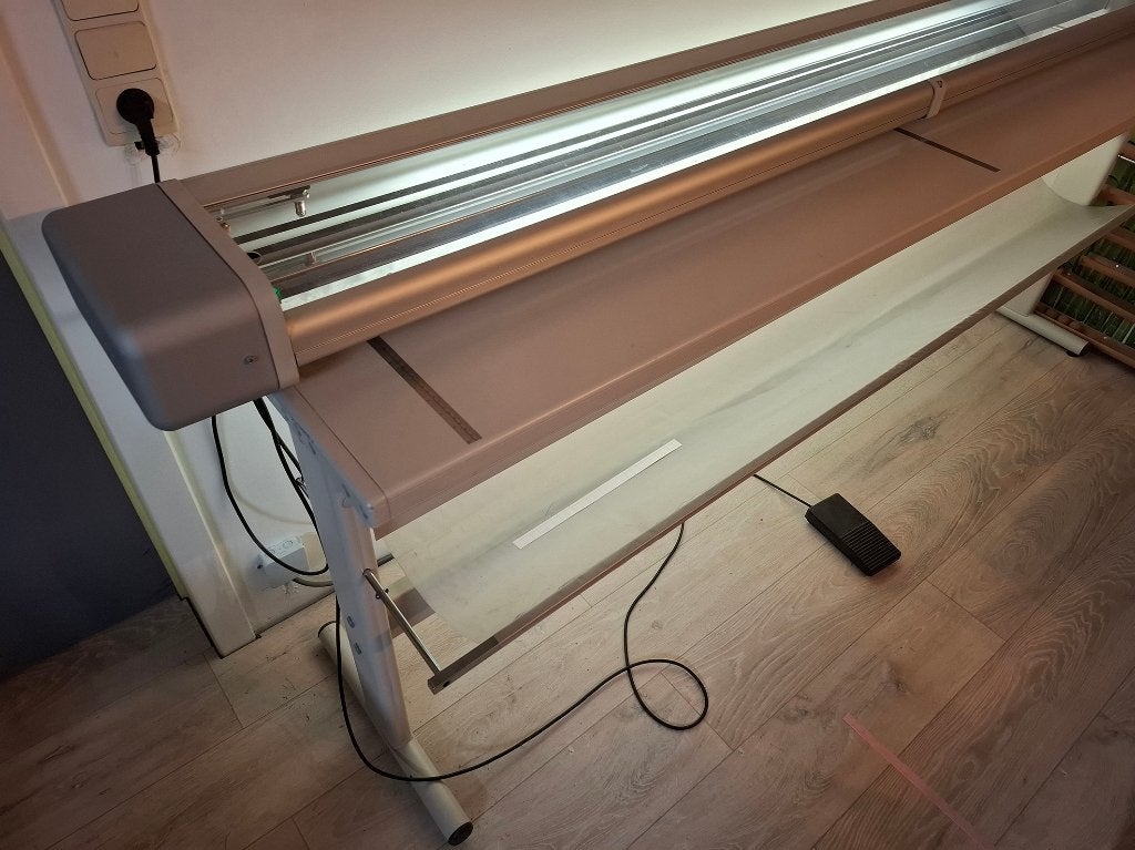 papier snijmachine, Ophalen, Gebruikt, Verlichting