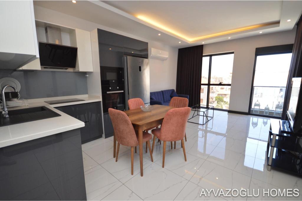Comfortabele residentie vlakbij de zee, Immo, 2 kamers, Turkije, 50 m², Stad
