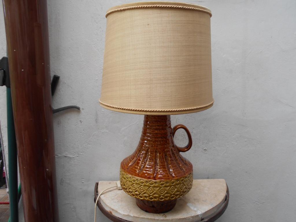 tafel lamp keramiek  1970, Ophalen