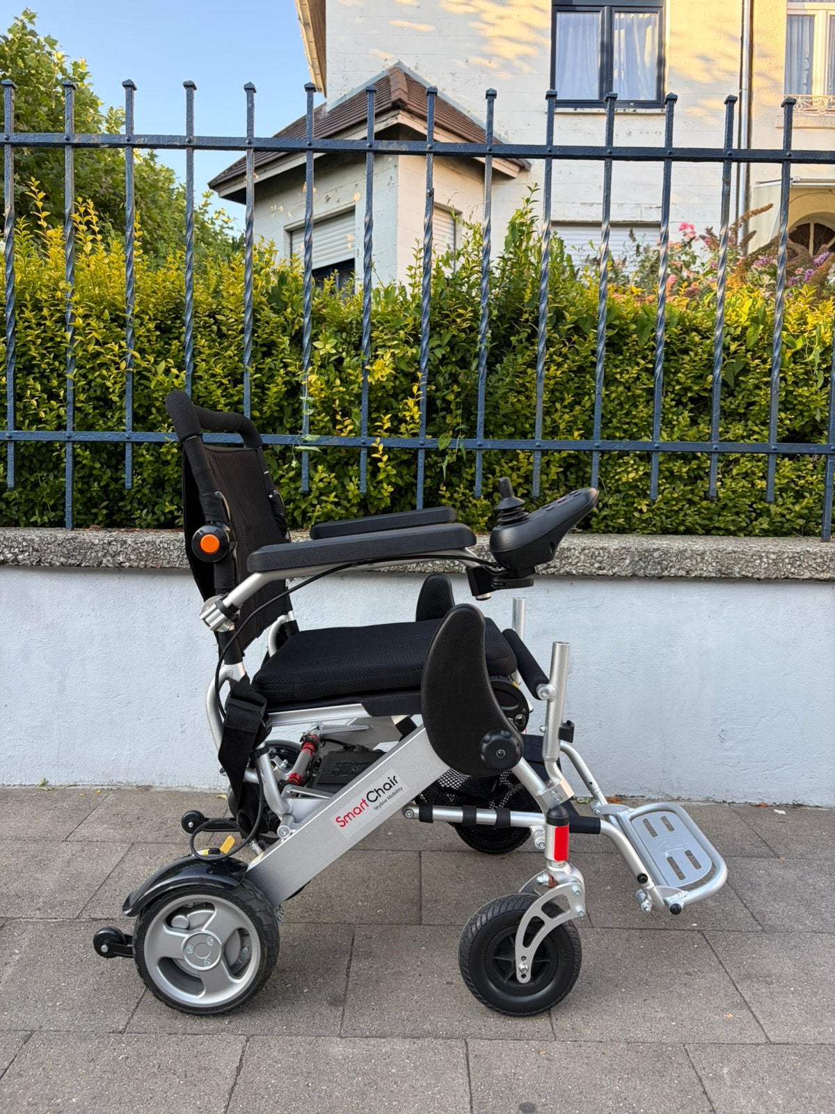 Fauteuil roulant électrique pliable Smart Chair XL état neuf, Enlèvement ou Envoi, Pliant, Comme neuf, Fauteuil roulant électrique