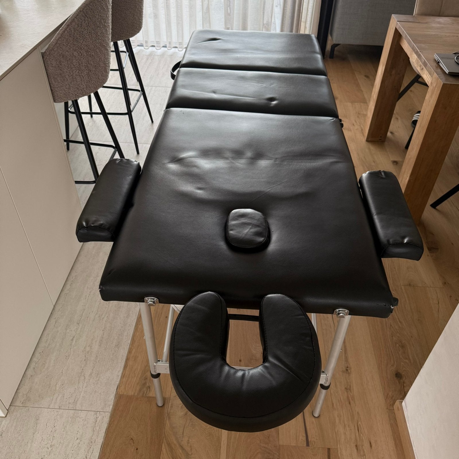 Draagbare massagetafel, Ophalen, Gebruikt, Massagetafel