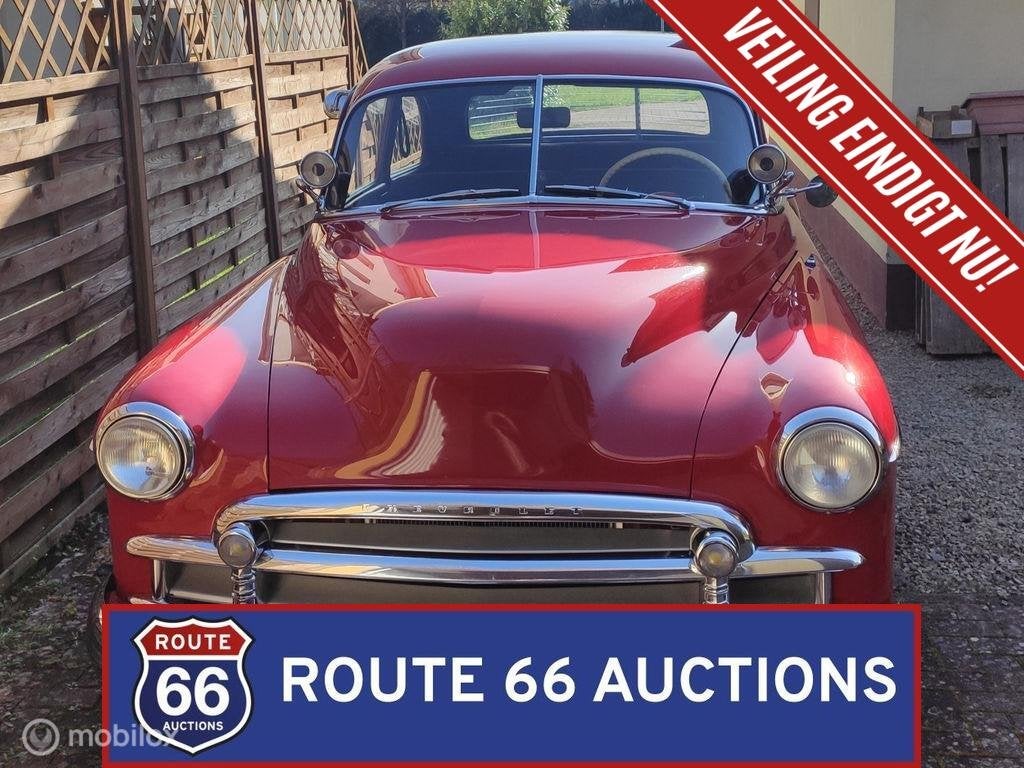 Chevrolet Styleline Deluxe | 1950 | Route 66 Auctions, Achat, Entreprise, Chevrolet, Boîte manuelle