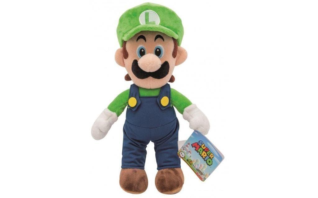 Super Mario pluche Knuffel - Luigi, Overige typen, Nieuw, Ophalen of Verzenden, Middelgroot (20 tot 80 cm)