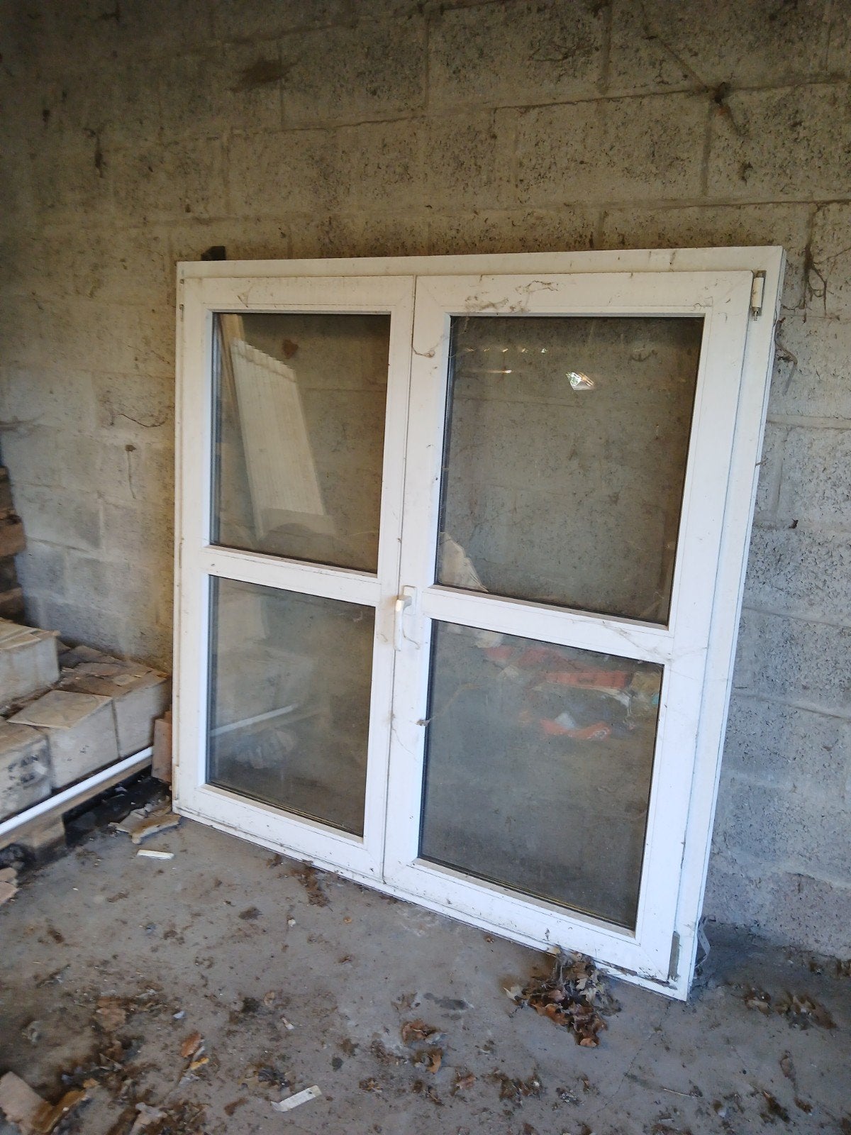Pvc raam b145 h150, Doe-het-zelf en Bouw, Ophalen