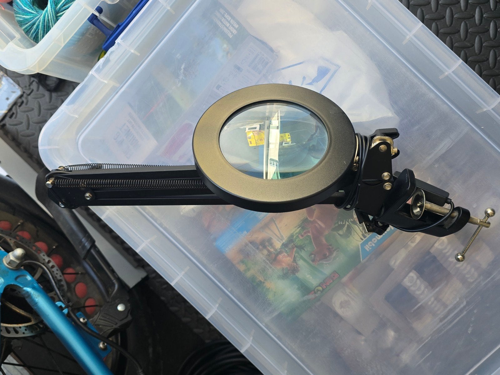 tek koop looplamp met licht, Ophalen, Zo goed als nieuw, Vergrootglas of Loep