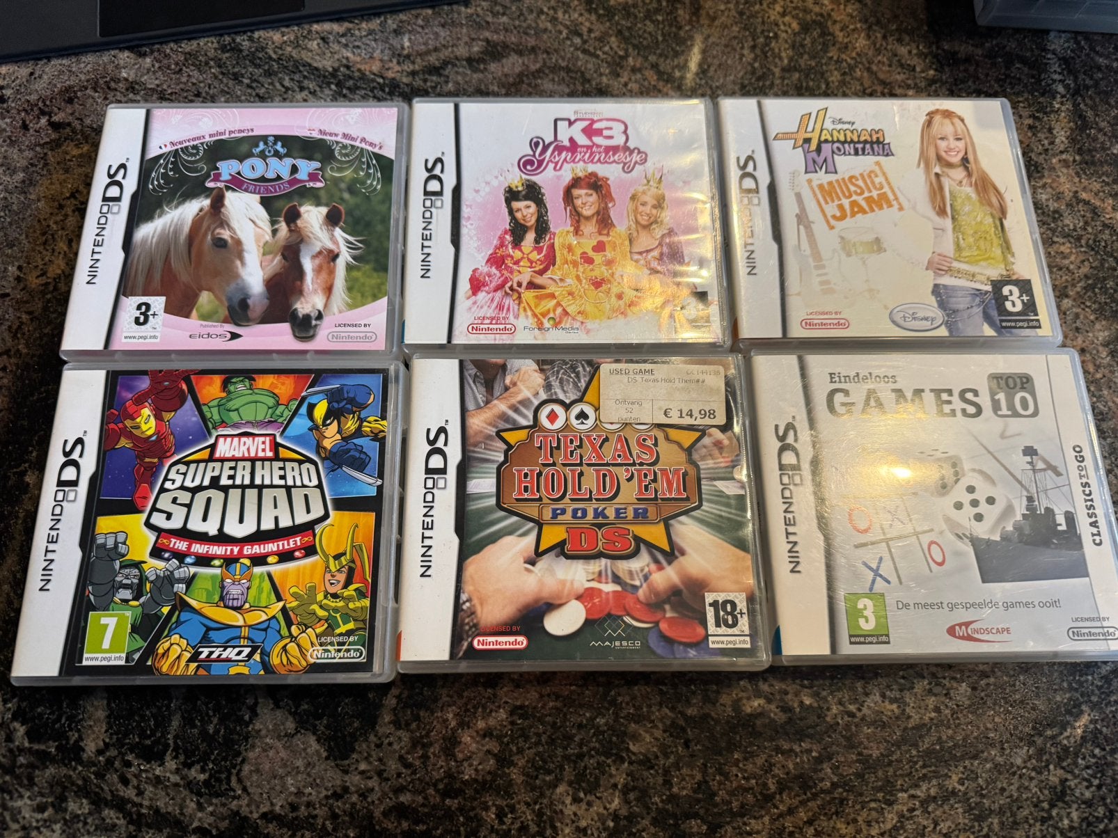 Jeux Nintendo DS, Enlèvement ou Envoi, Comme neuf