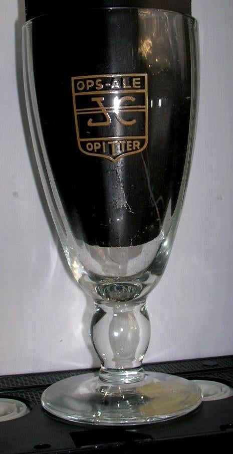 OPS ALE (opitter), Ophalen of Verzenden, Zo goed als nieuw, Glas of Glazen