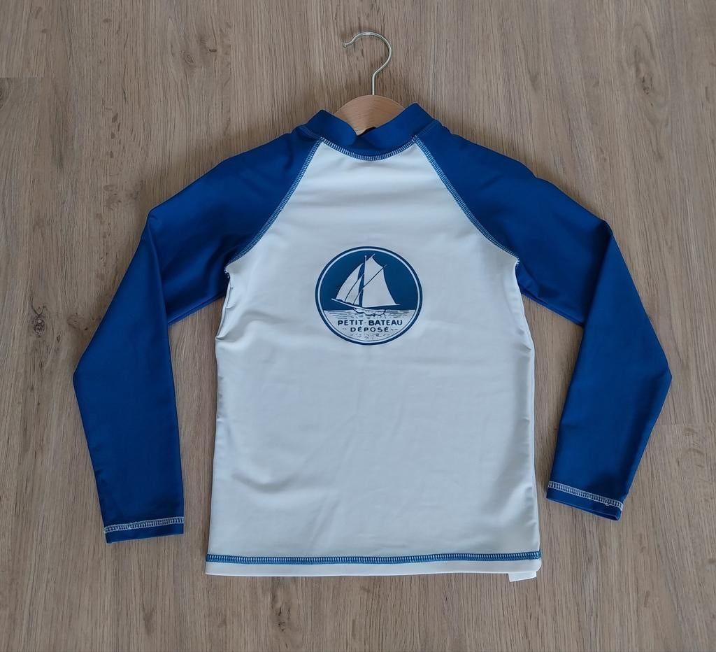 Maillot de bain bleu et blanc Petit Bateau - 5-6 ans, Enlèvement ou Envoi