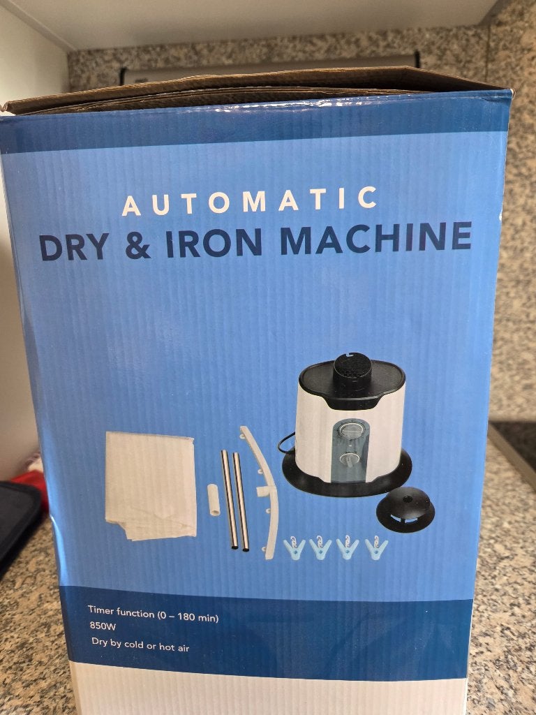 automatische strijkmachine, Ophalen