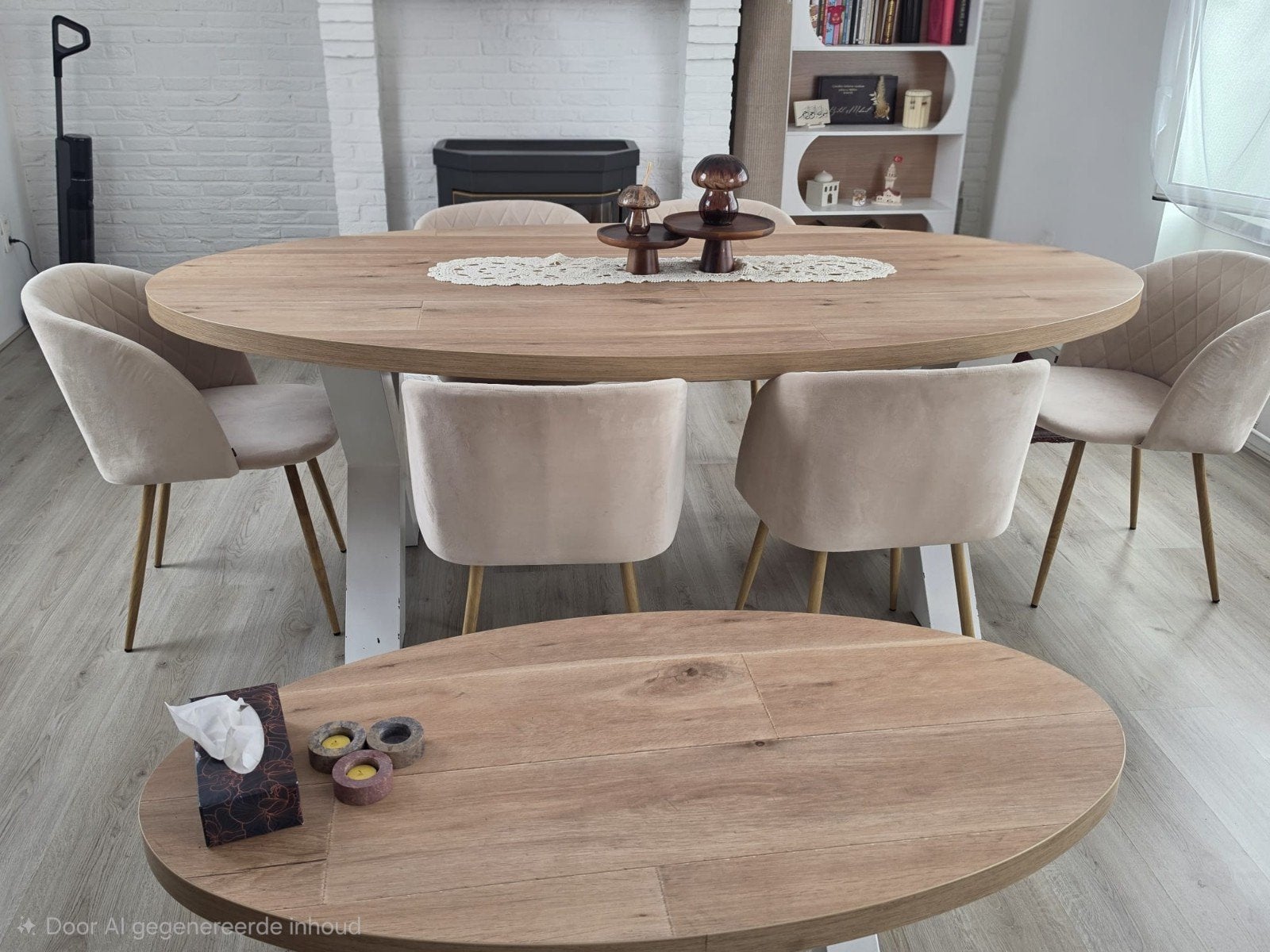 hele set tafel te koop, Huis en Inrichting, Ophalen, Zo goed als nieuw