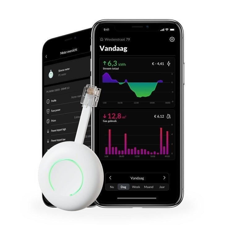 Homewizard P1 meter, Ophalen of Verzenden, Zo goed als nieuw, Elektriciteit