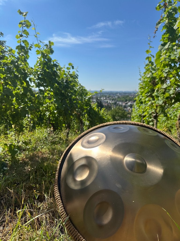 YNF Handpan 10 noten D-Kurd 440 Hz, Muziek en Instrumenten, Verzenden, Zo goed als nieuw, Trommel