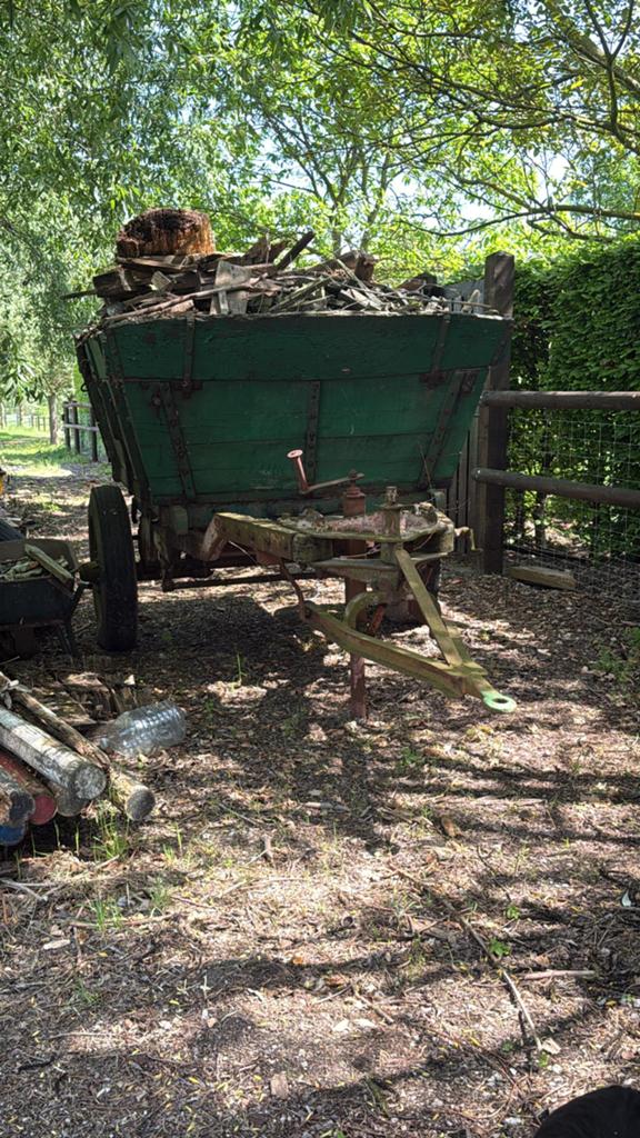 Remorque agricole/ landbouwaanhangwagen, Enlèvement