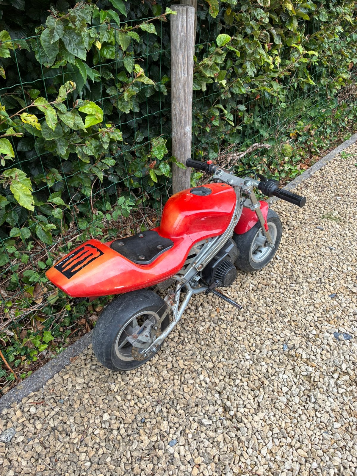 50 cc Pocket bike, Comme neuf, Enlèvement, Pit Bike, Frein à disque