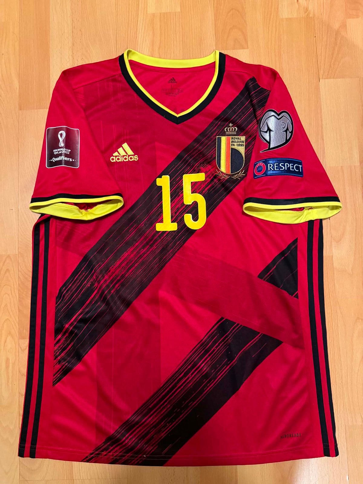 Rode Duivels Matchworn meunier, Ophalen of Verzenden, Zo goed als nieuw