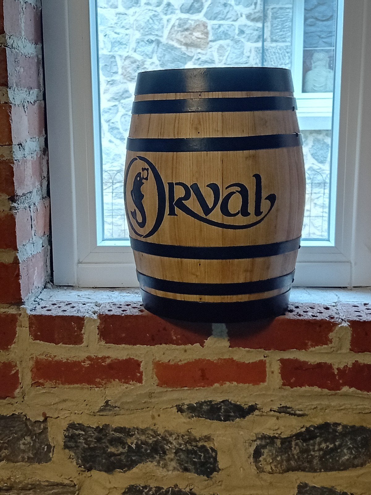 Tonneau décoratif Orval, Collections, Marques de bière, Enlèvement ou Envoi
